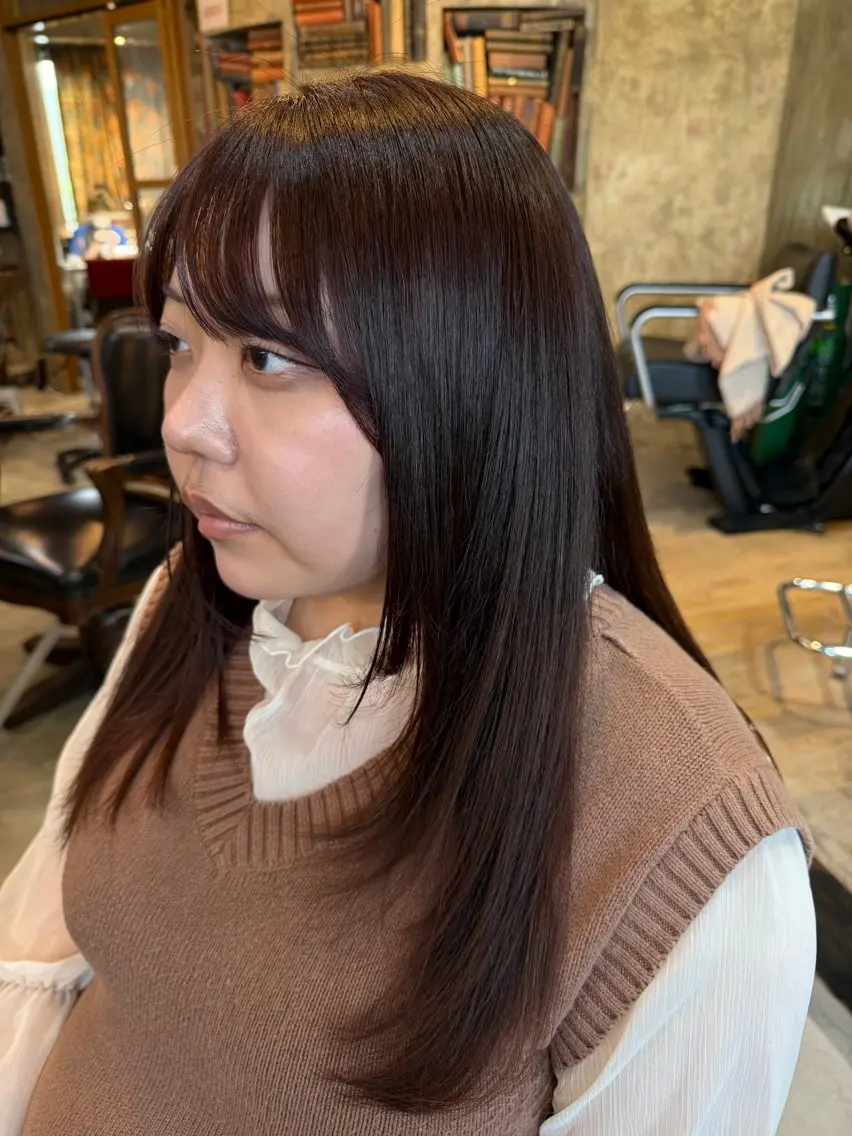 セミロング カラー ヘアアレンジ カット ヘアカラー トリートメント 🍀Ryosuke 🍀のヘアスタイル