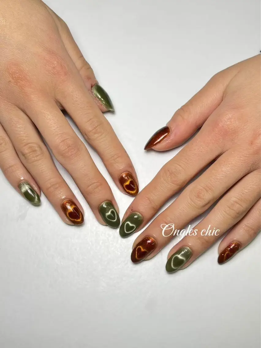 ネイル ハンドネイル ongles chicのネイルデザイン