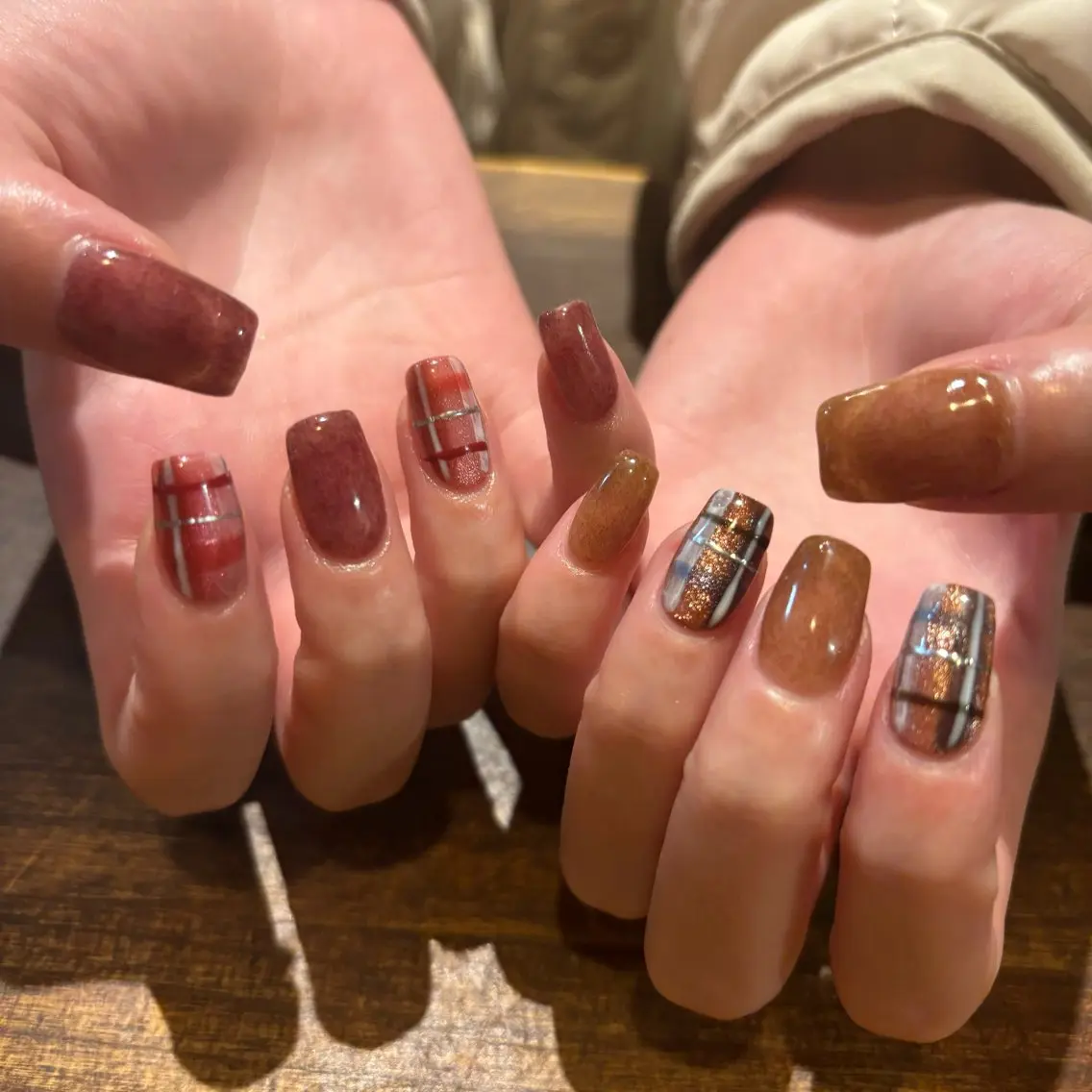 ネイル シンプルネイル SOL　nail イマナカのネイルデザイン