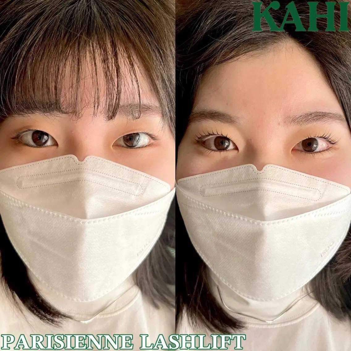 上下まつ毛パーマの写真