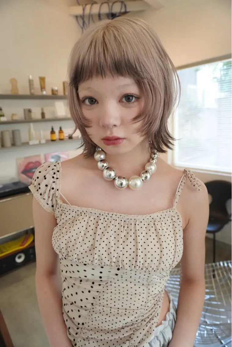 ブリーチデザインカラー🧏🏻‍♀️ブリーチ1回とデザインカラーの写真