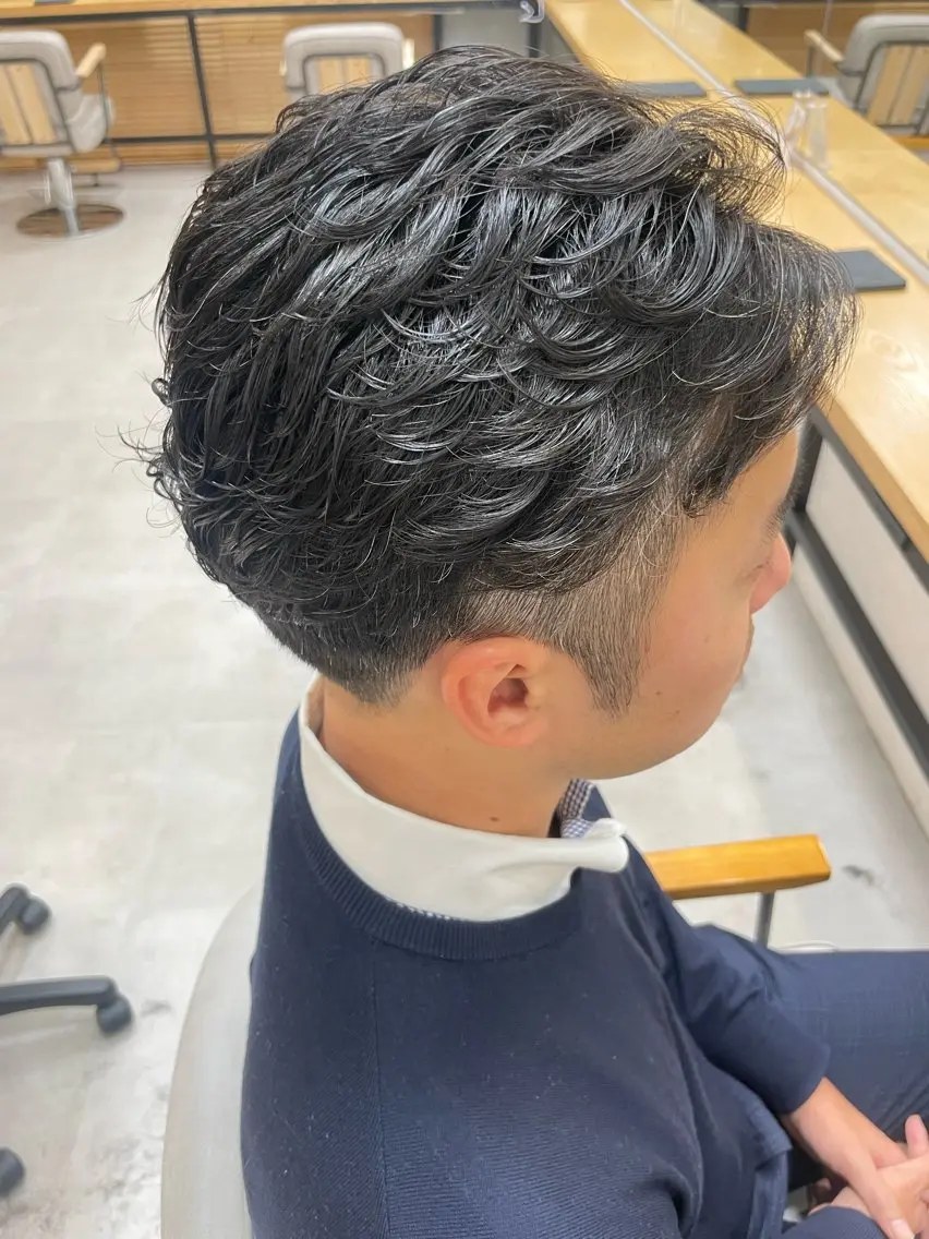 メンズ限定💭【カット+パーマ】     ※シャンプー、ブロー付きの写真
