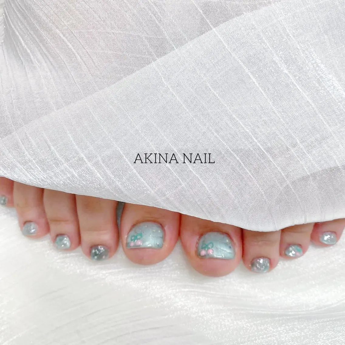 ネイル アートネイル フットネイル Akina Nailのネイルデザイン