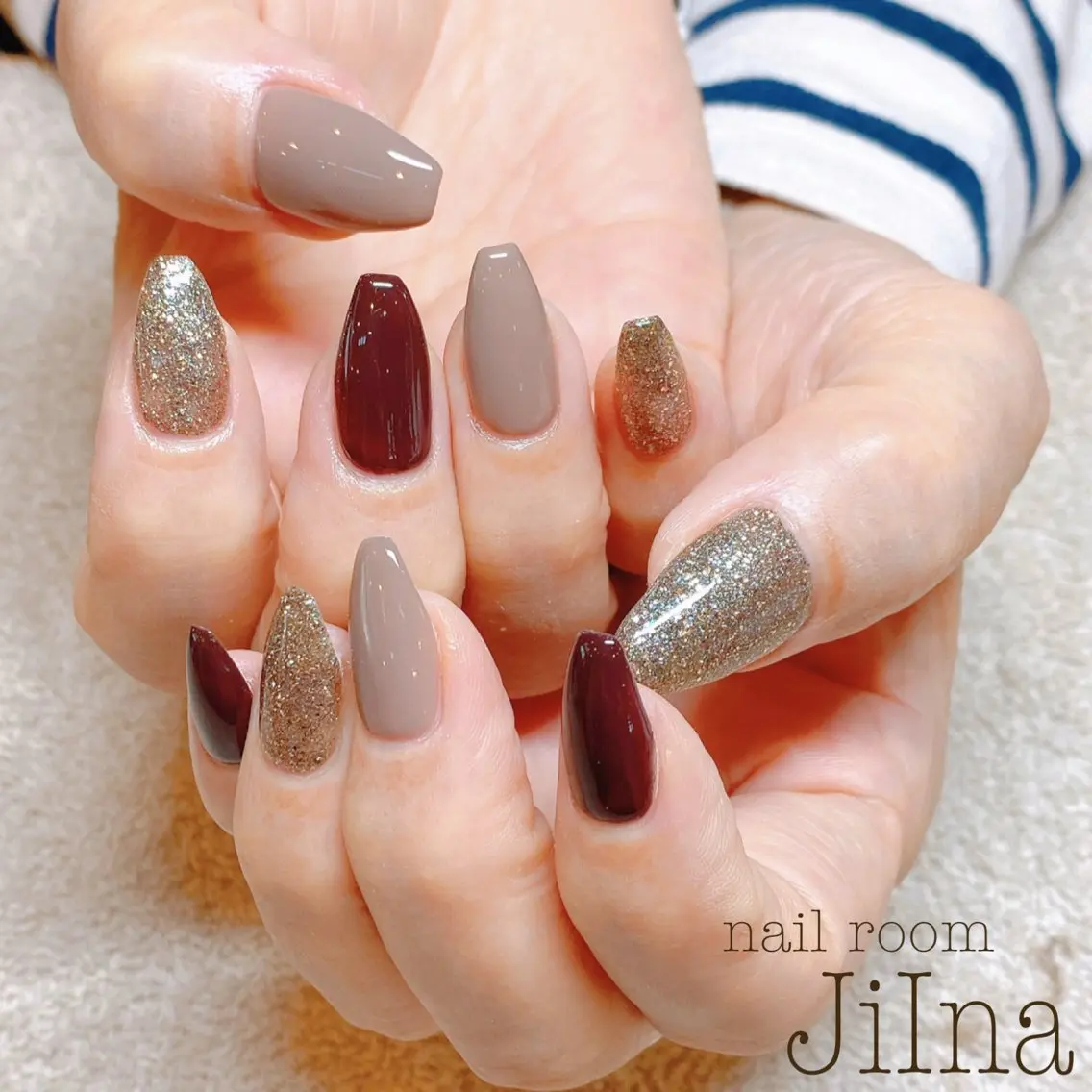 ネイル 持ち込み JiIna nailのネイルデザイン