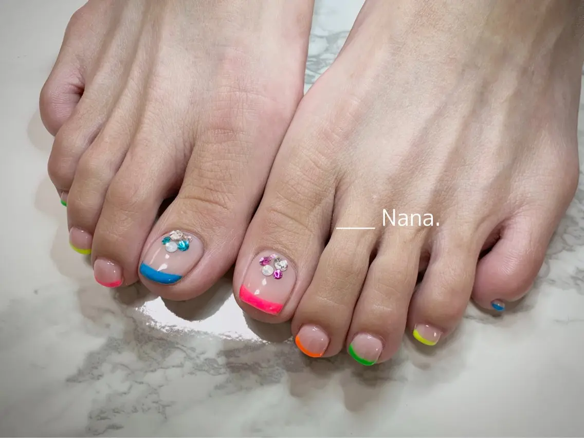 ネイル フットネイル Iwata Mikiのネイルデザイン
