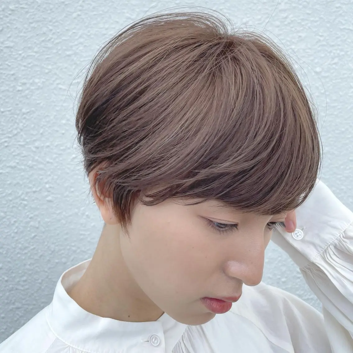 ショート カラー 宮本 聖希のヘアスタイル