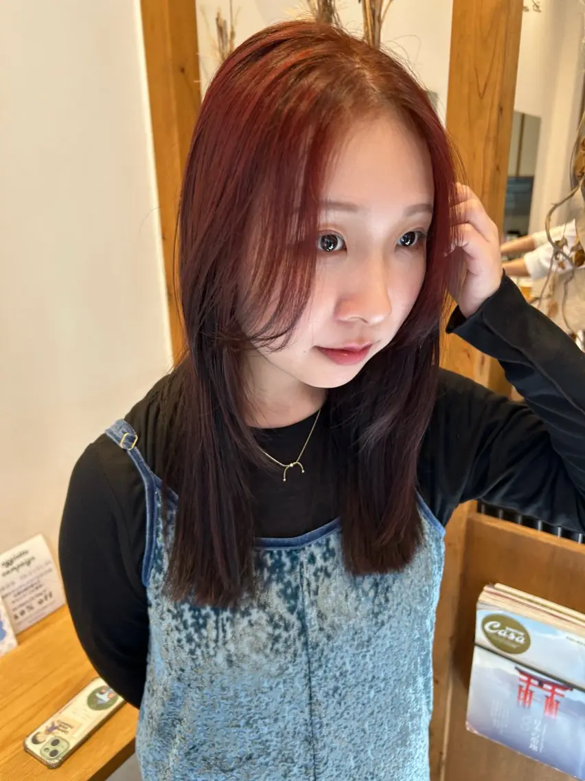 【💫2回目限定💫】似合わせcut＋透明感カラー＋3STEPトリートメントの写真