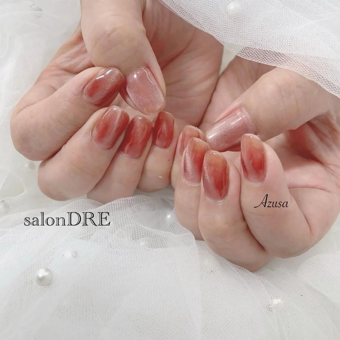 ネイル ワンカラーネイル ハンドネイル salonDRE AZUSAのネイルデザイン