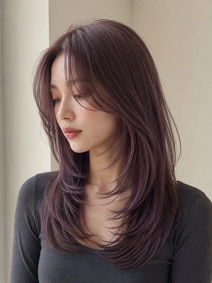 セミロング カット ヘアカラー トリートメント 【髪質改善特化 /店長】香月龍太郎のヘアスタイル