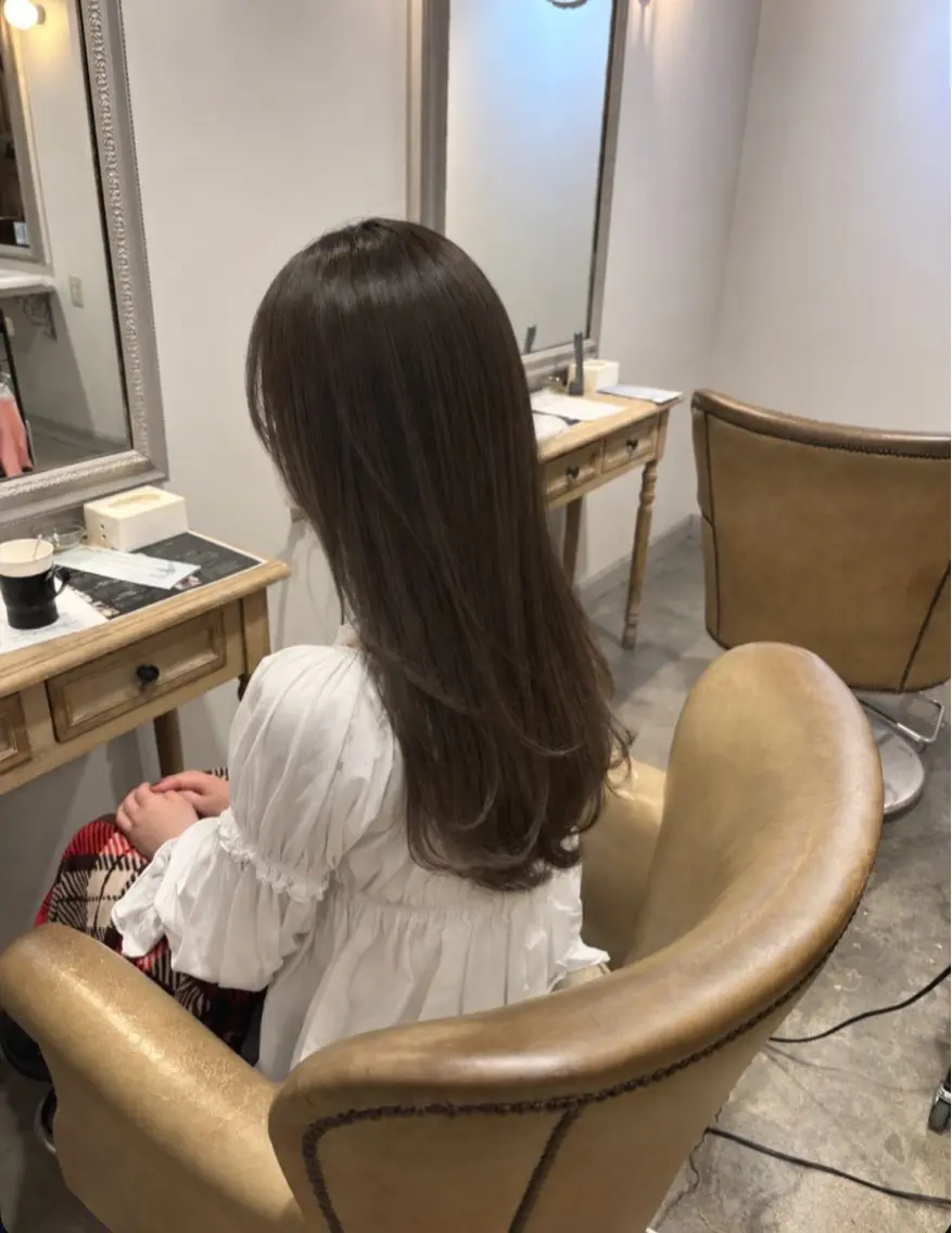カット＋オイルグロスカラーの写真