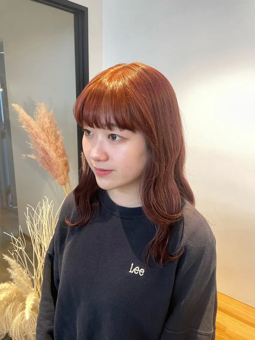 セミロング カラー KOTOMI .のヘアスタイル