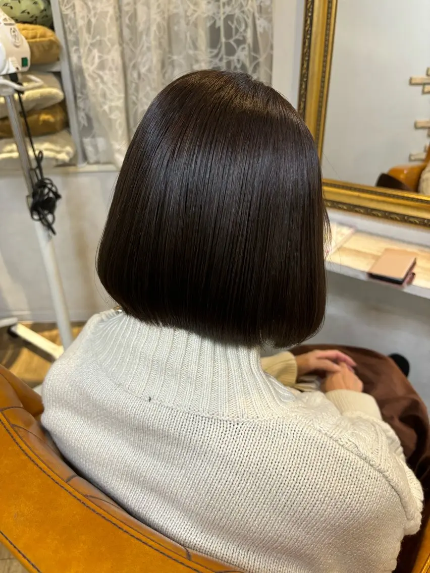 ショート カラー ブラウンカラー 🎀 MIYUKIのヘアスタイル