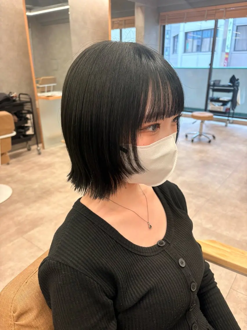 ショート カラー つちだ ゆうひのヘアスタイル