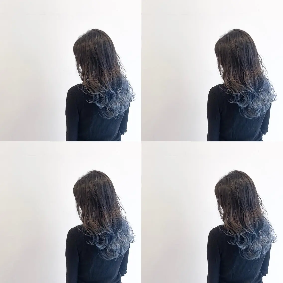 ロング カラー ヘアカラー なんば髪質改善カラー Ardoreのヘアスタイル