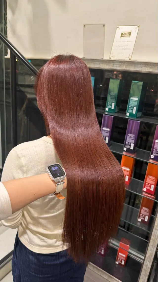 カラー ヘアカラー mira🎀 ┊︎透明感カラー🫧のヘアスタイル