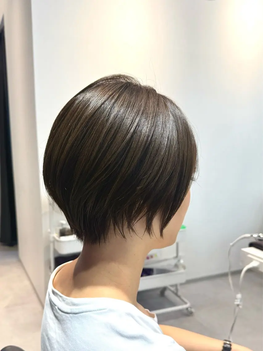 ショート カット あさひ かなのヘアスタイル