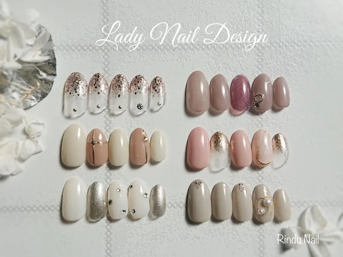 ネイル ハンドネイル Rindu Nail 名駅miniのネイルデザイン