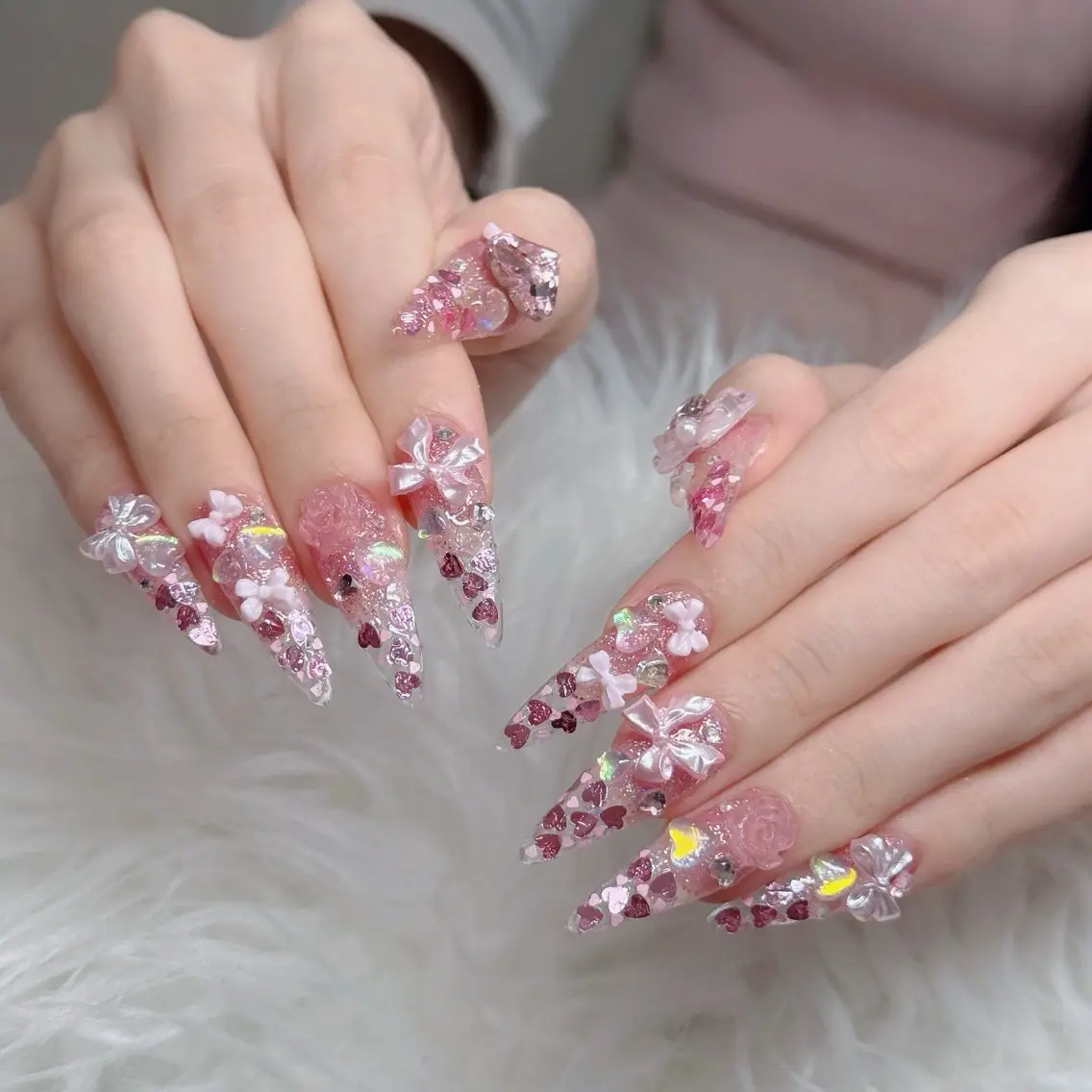 ネイル べっ甲ネイル チークネイル フラッシュネイル フラワーネイル フットネイル ハンドネイル Hani Nail Salonのネイルデザイン