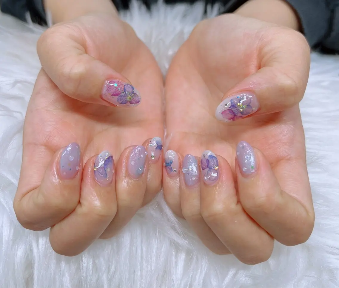 ネイル 持ち込み ハンドネイル Lee _nailのネイルデザイン