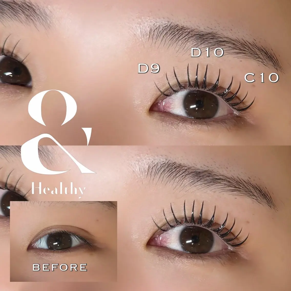 マツエク・マツパ Eye Riche namiのマツエク・マツパデザイン