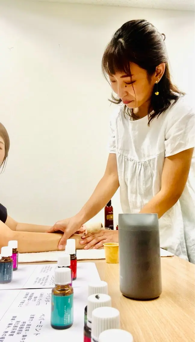 和漢ハーブ蒸し＋ハンドヒーリングの写真