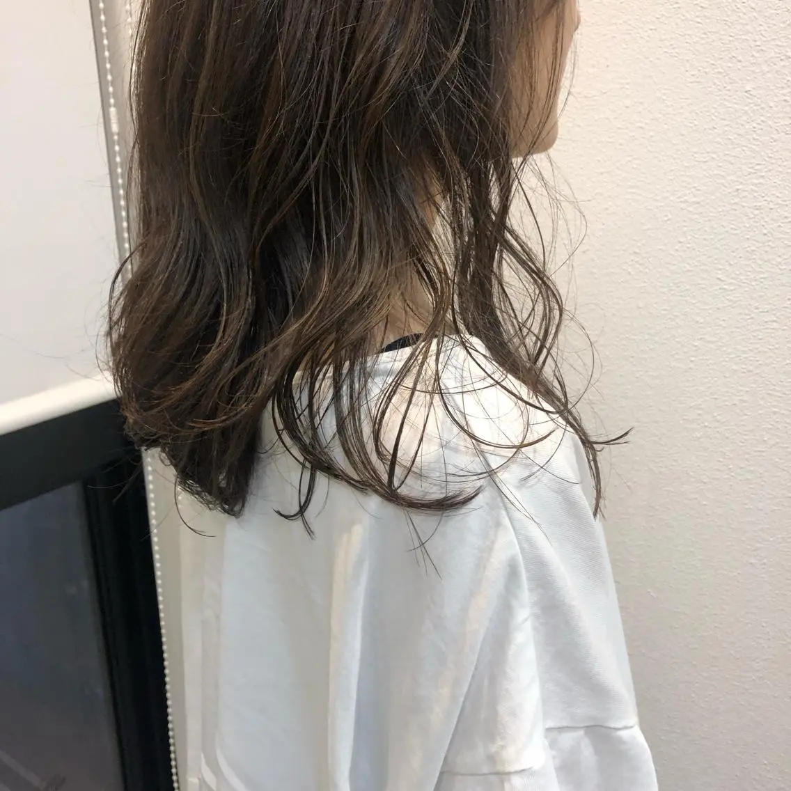 ロング カラー ベージュカラー レイヤーカット 柳田 駿のヘアスタイル