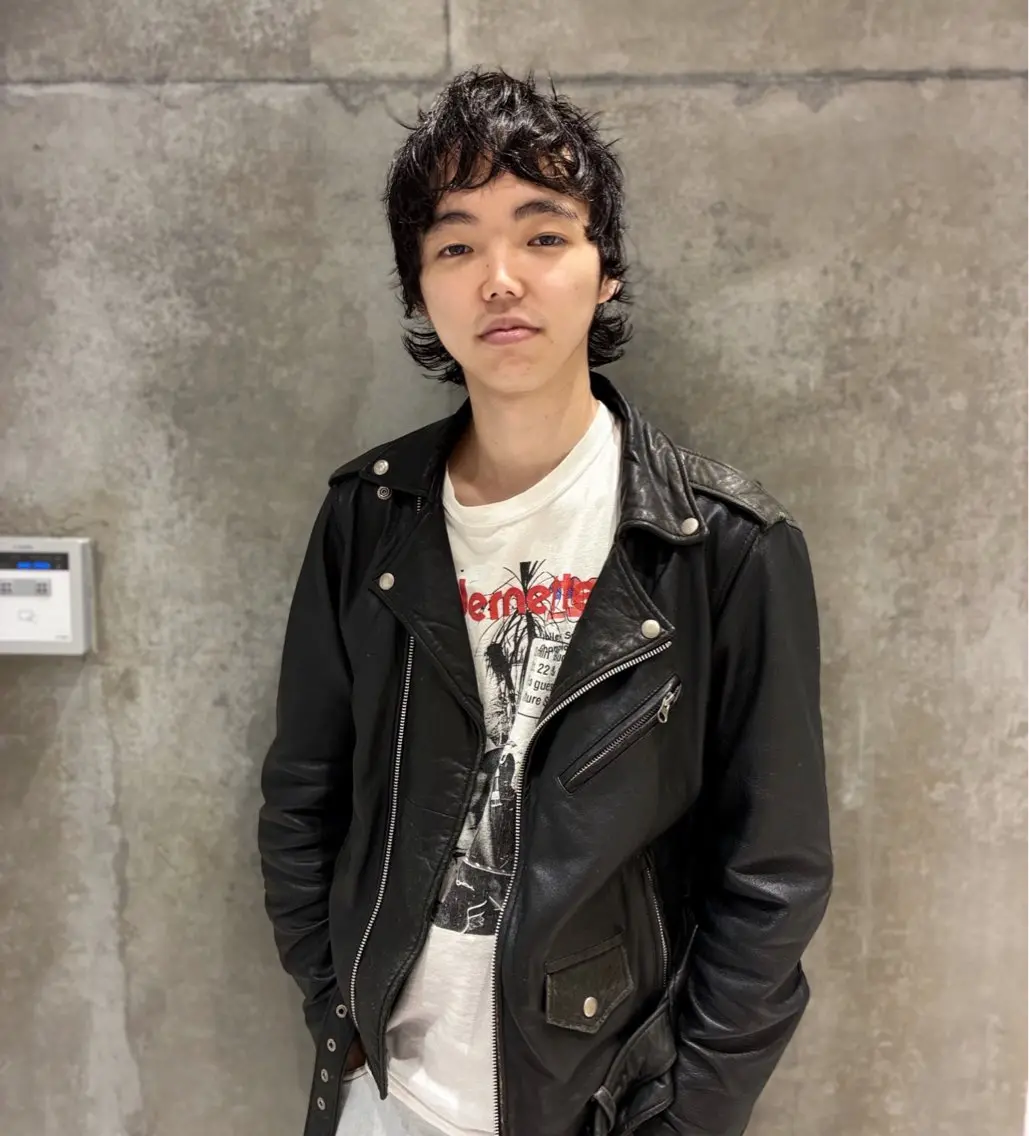 ショート メンズ カット 篠江 廉のヘアスタイル