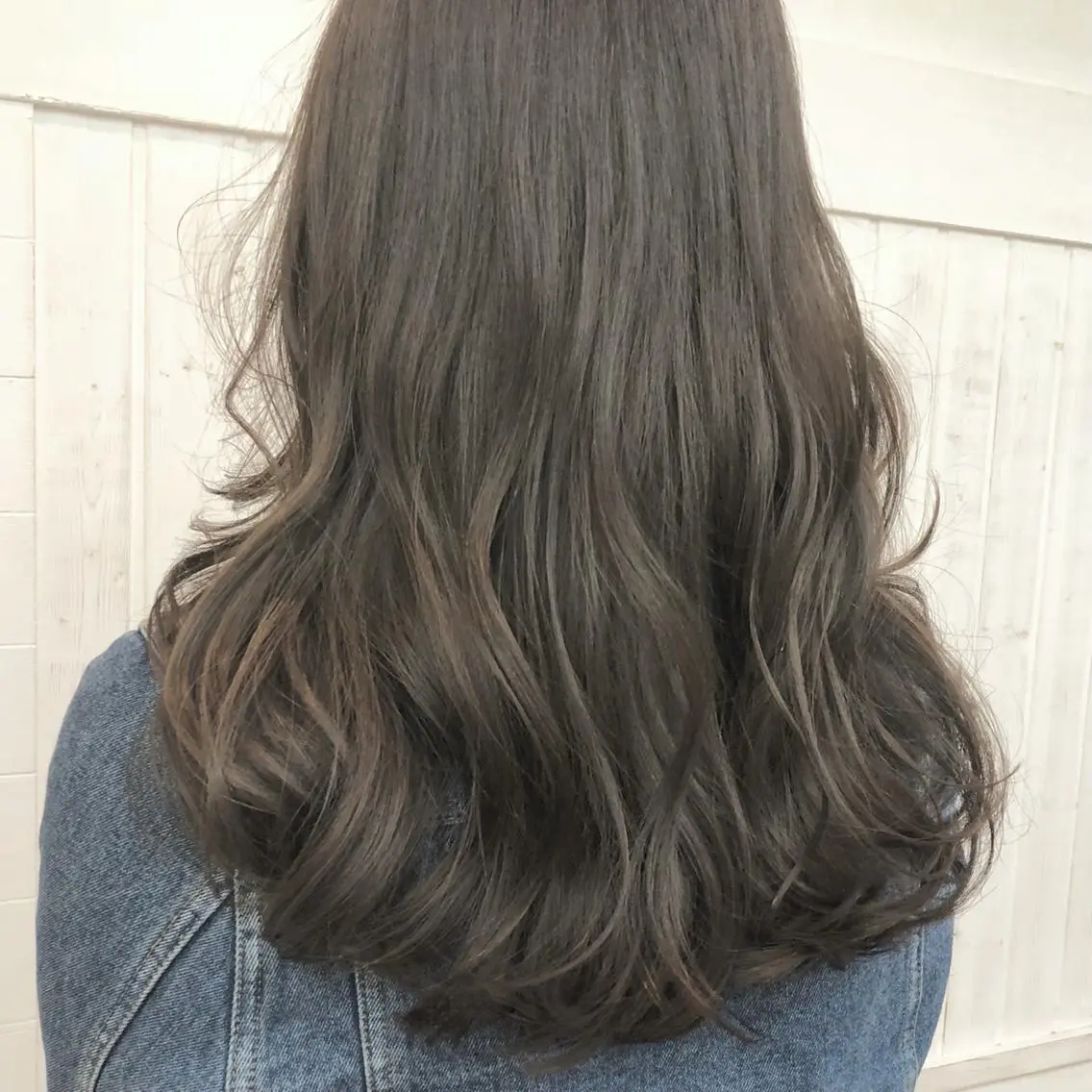 ロング カラー ヘアカラー トリートメント 前髪顔周り✂️店長 ❤️アマミヤ❤️のヘアスタイル
