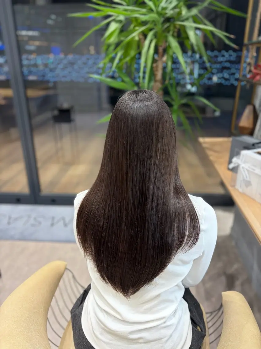 カラー 高橋 南波のヘアスタイル