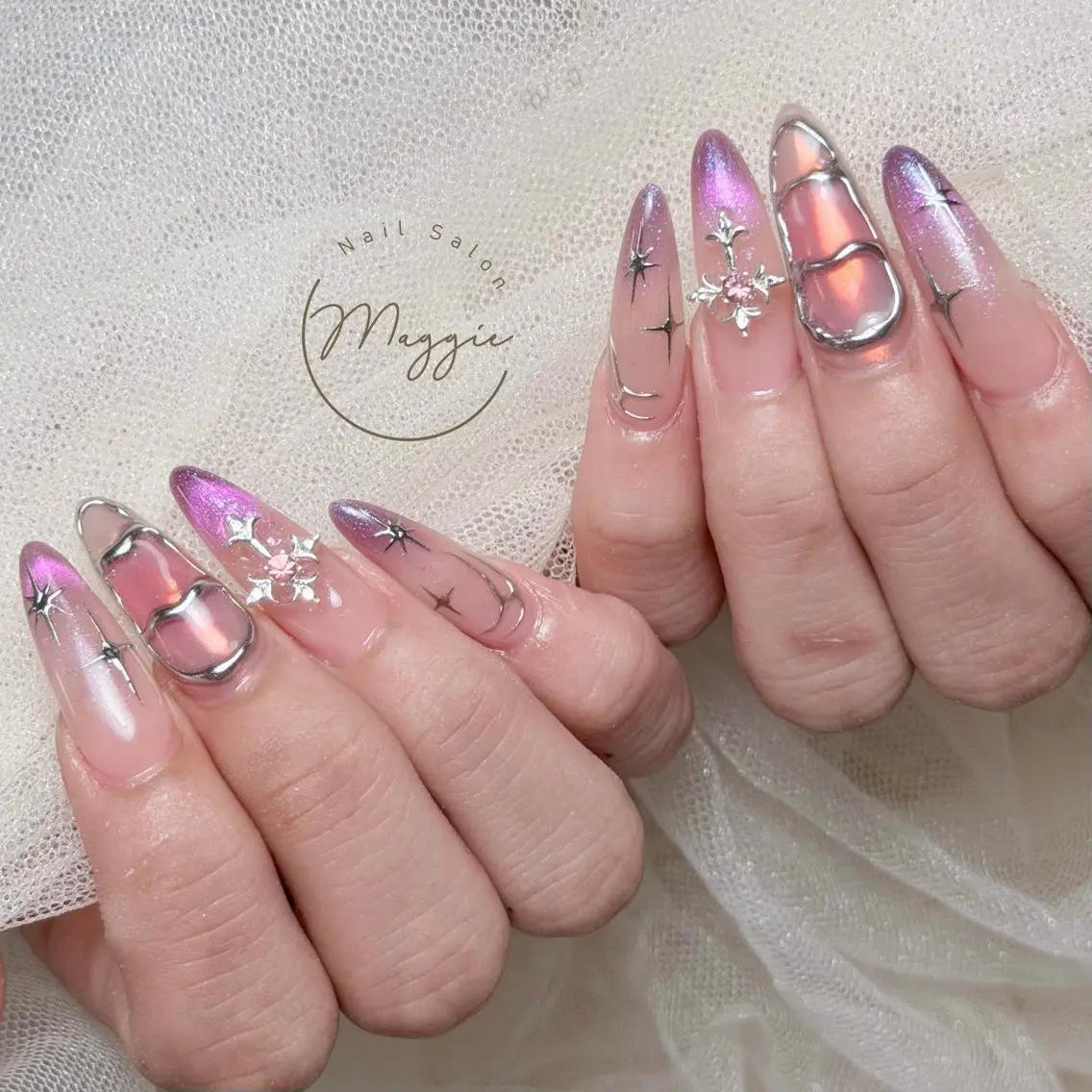 ネイル ハンドネイル Maggie Nail🦩のネイルデザイン