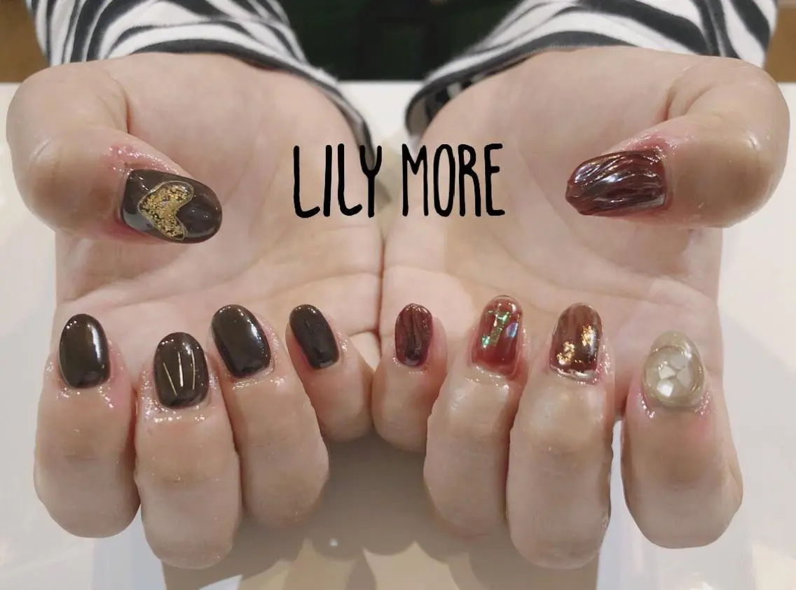 ネイル ニュアンスネイル Lily closetのネイルデザイン