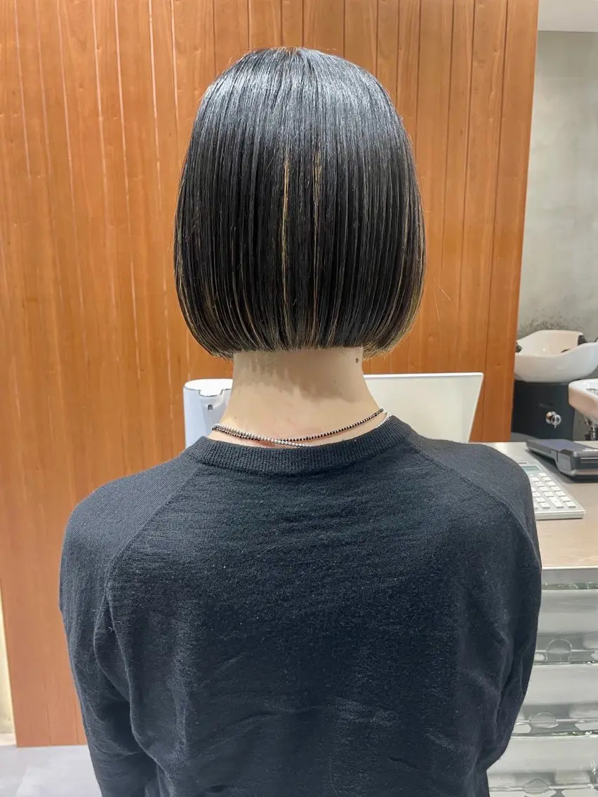 ショート カラー カット トリートメント 華 /ショート/ボブのヘアスタイル
