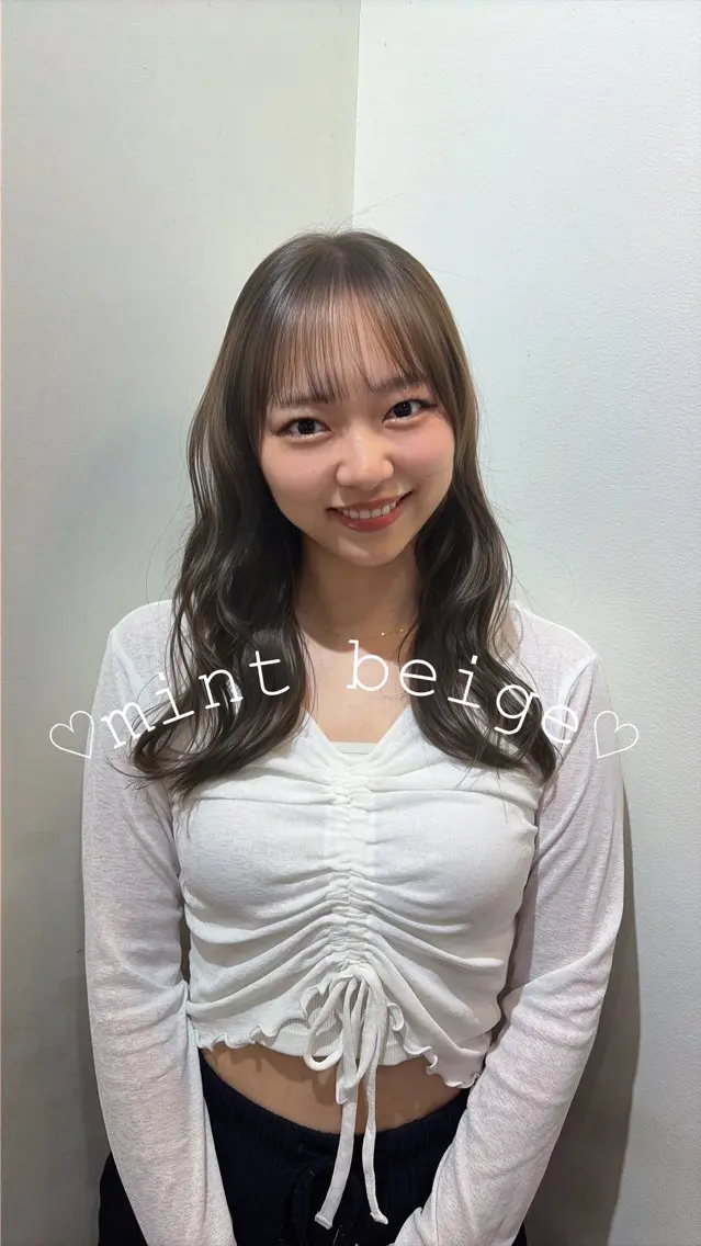 ロング カラー 黒髪 ケアカラー ダブルカラー カット ヘアカラー トリートメント 🍒桜井 優華🍒のヘアスタイル