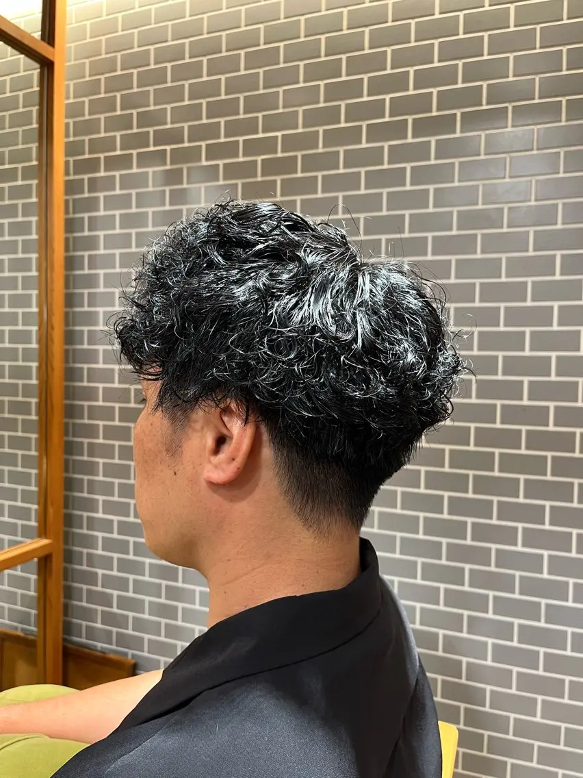 パーマ メンズ おの ももか /京急富岡のヘアスタイル