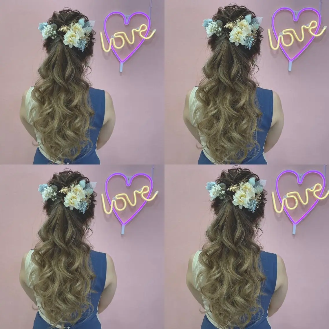ロング ヘアアレンジ ポニーテール ヘアセット 🌷MAYU 🌷のヘアスタイル