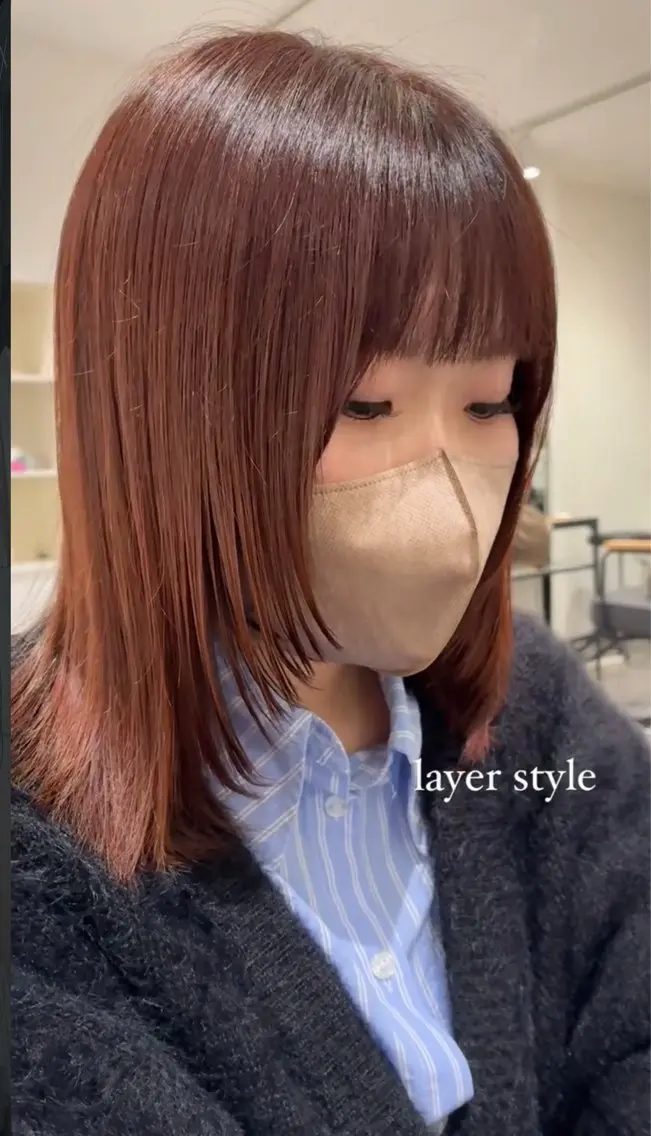 ミディアム cocotte🦋 miyuのヘアスタイル