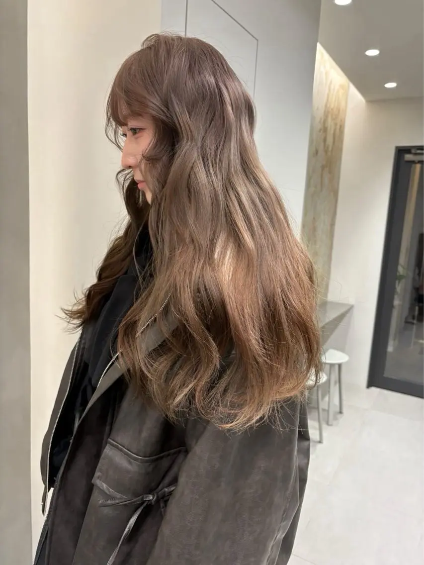 ロング 星野花月 🫧透明感カラー🫧のヘアスタイル
