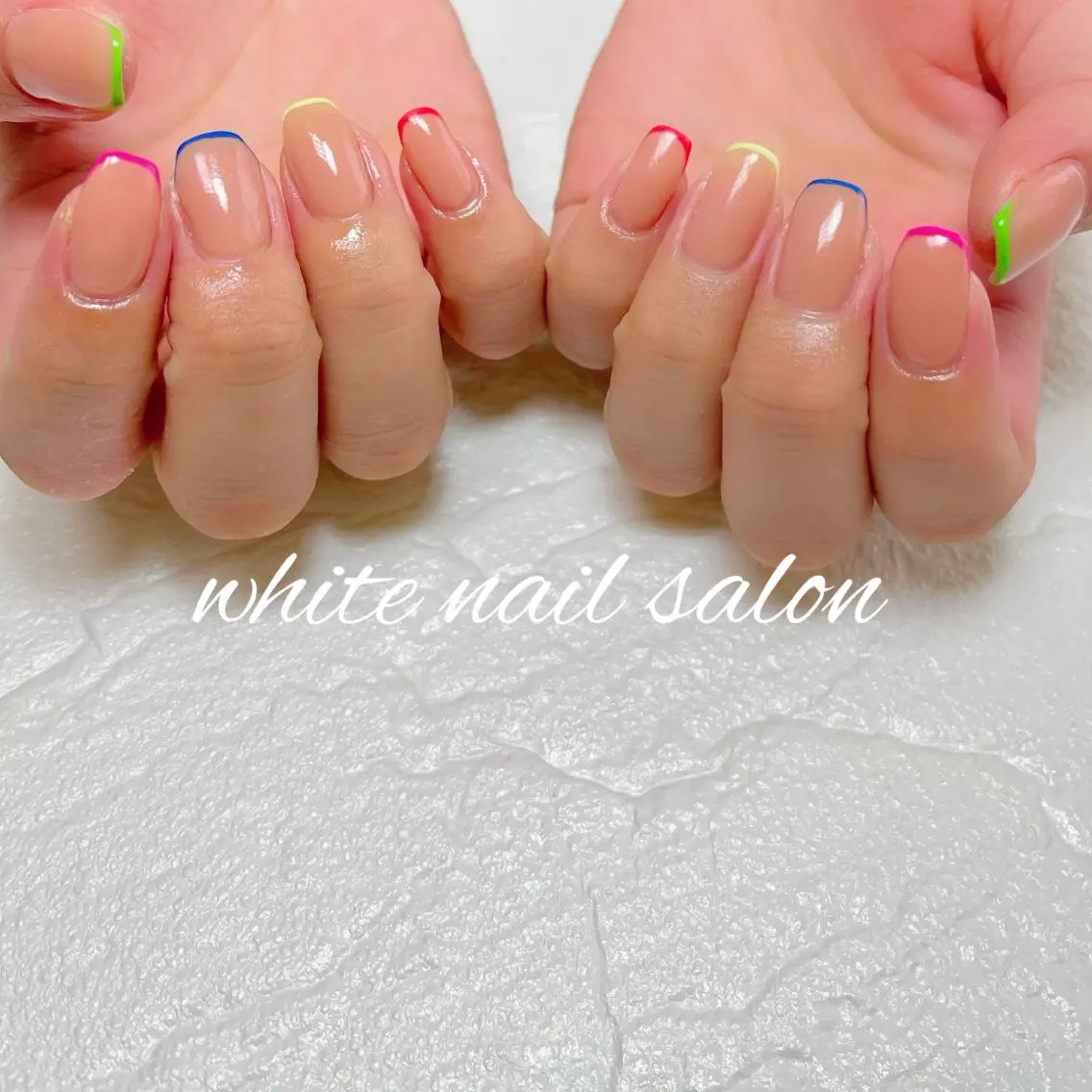 ネイル フットネイル ジェルネイル ハードジェル ラメ(グリッター) 持ち込み ハンドネイル white nail salonのネイルデザイン