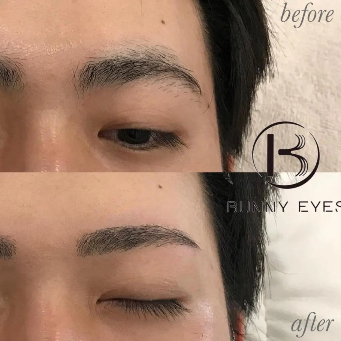 アイブロウ 眉毛ワックス脱毛 BUNNY EYES TENJINのマツエク・マツパデザイン