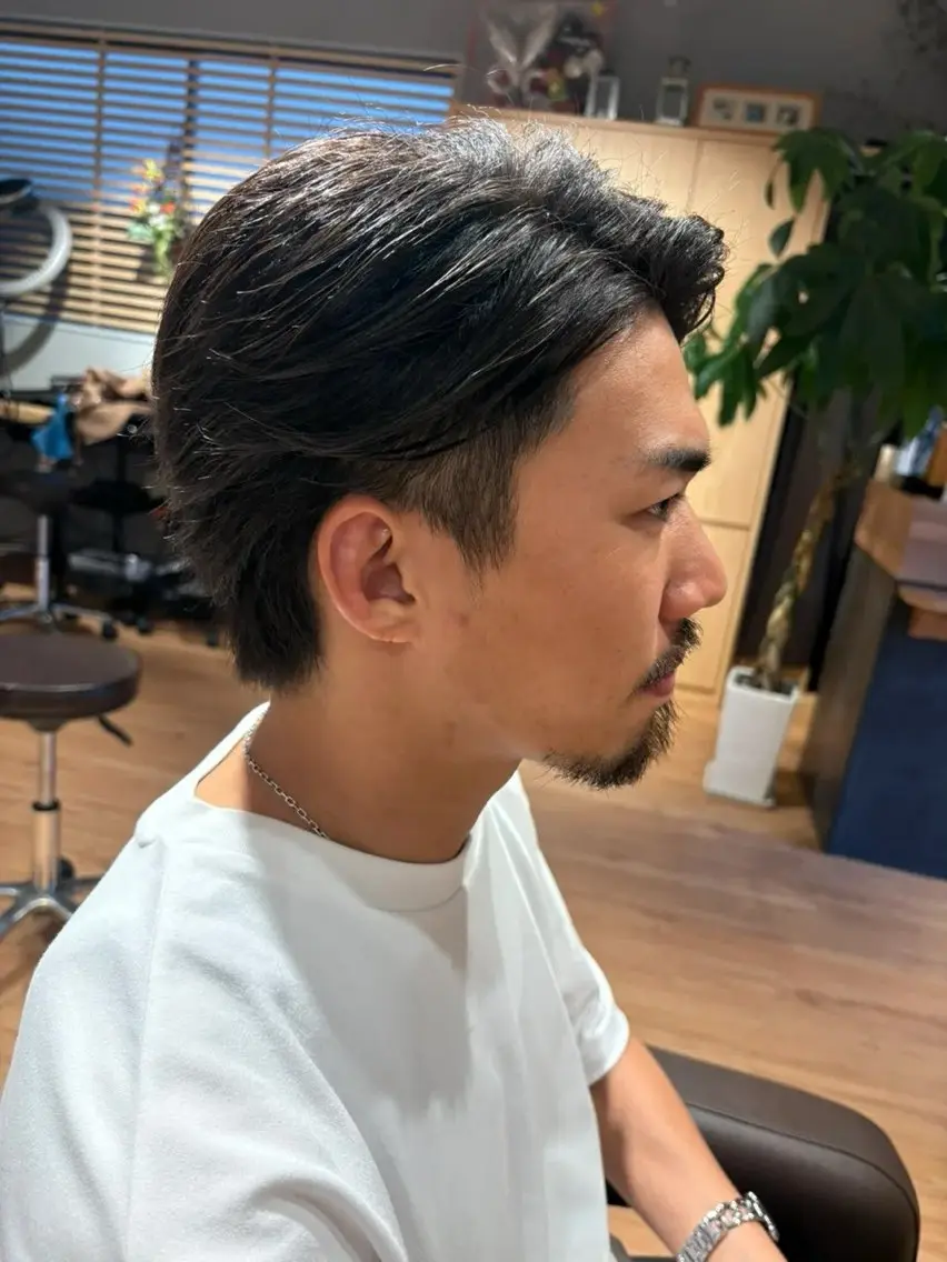 メンズカットの写真