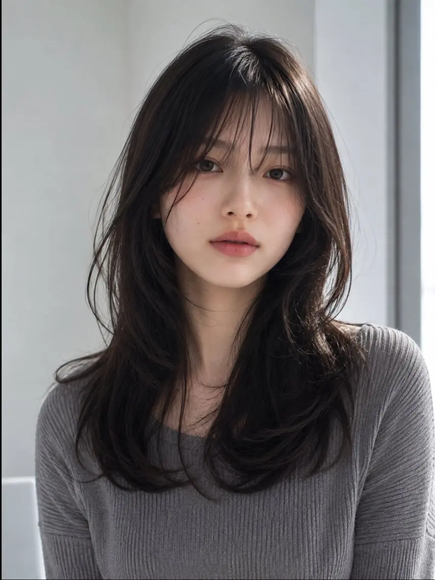 セミロング カット ヘアカラー 艶髪診断で絶対綺麗✨ お悩み解決✨京谷宥✨のヘアスタイル