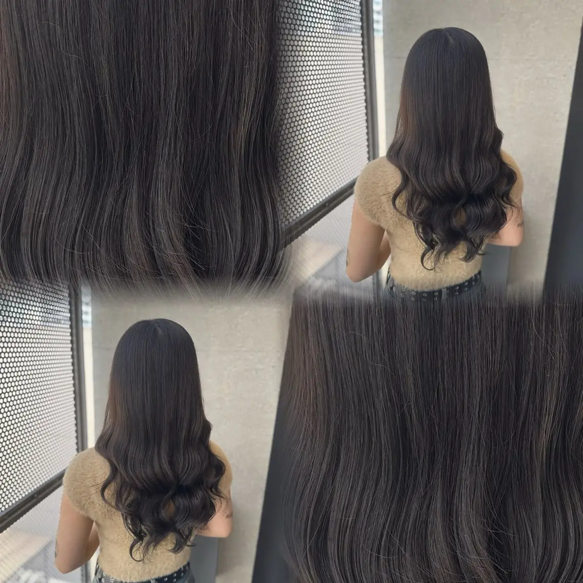 ロング カラー 髙橋 李里亜のヘアスタイル
