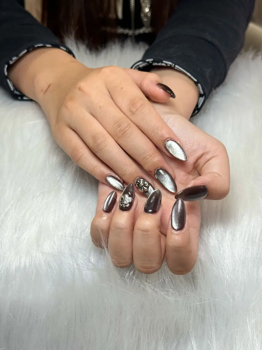 ネイル 夏ネイル ワンホンネイル ハンドネイル ハンドケア Yuzuchi Nailのネイルデザイン
