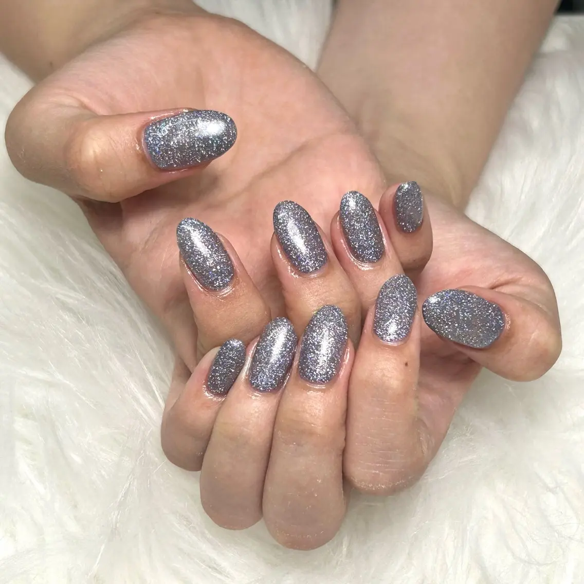 ネイル ブルー フラッシュネイル Nailist Yuunaのネイルデザイン