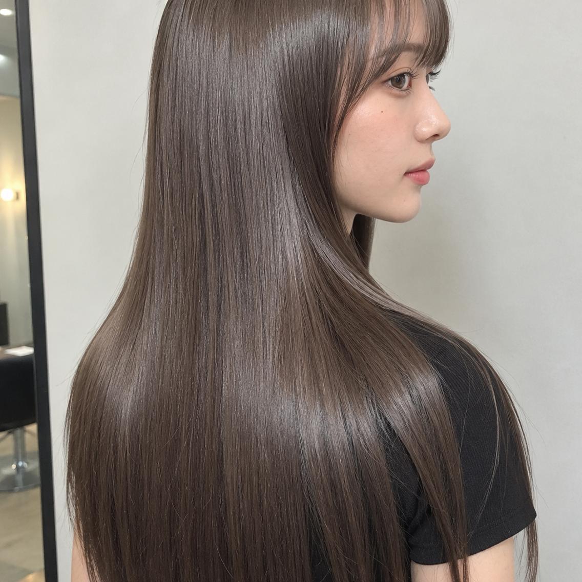 初回*うるつや美髪コース｜カット+美髪矯正+活性ケラチンTR+クレンジングスパの写真