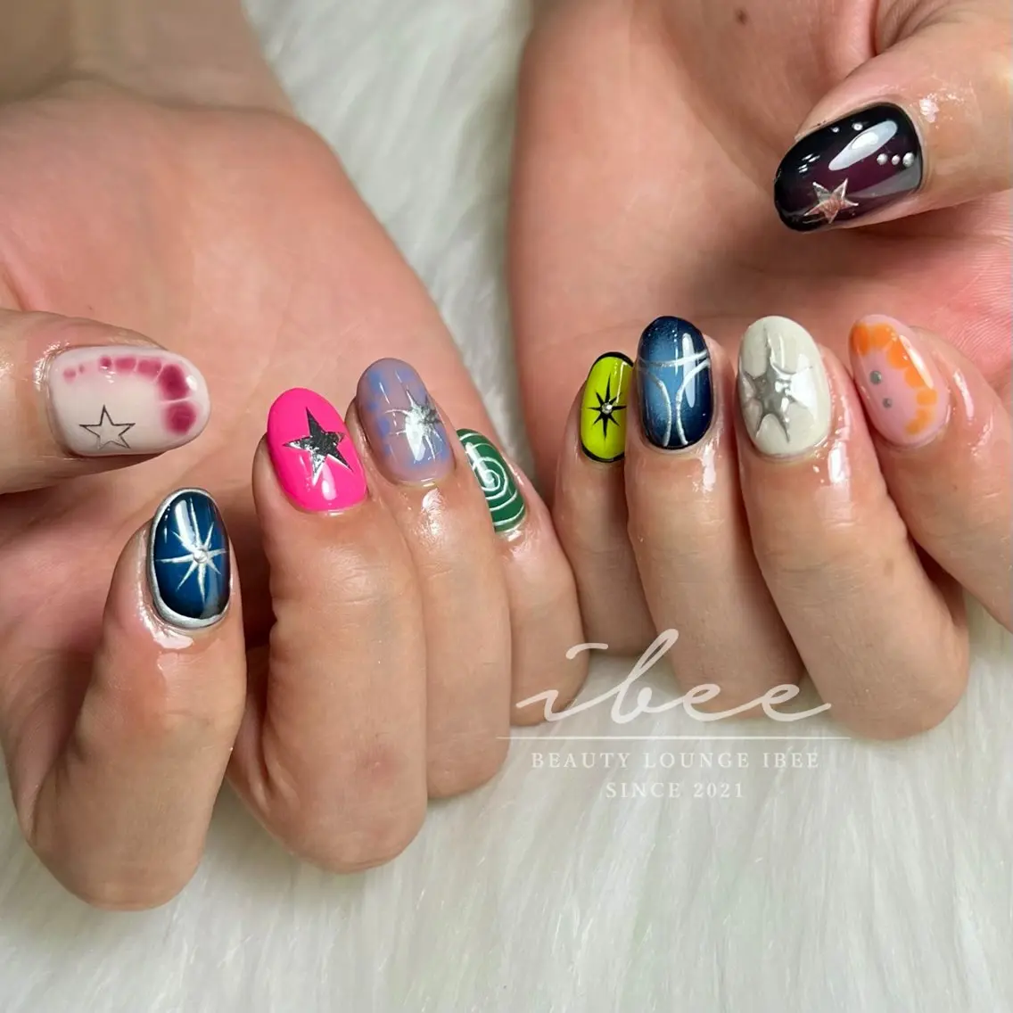 ネイル ハンドネイル ibee nail 🤍yumiのネイルデザイン
