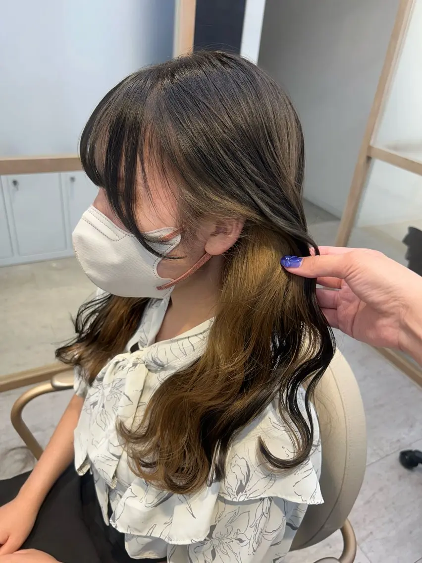 ロング ヘアカラー トリートメント 🍀秋山 桃子🍀のヘアスタイル