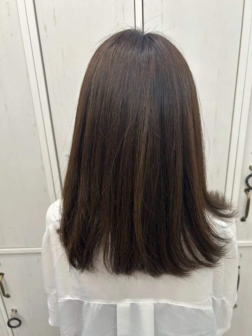 カラー kentaro 透明感・ウル艶カラーのヘアスタイル