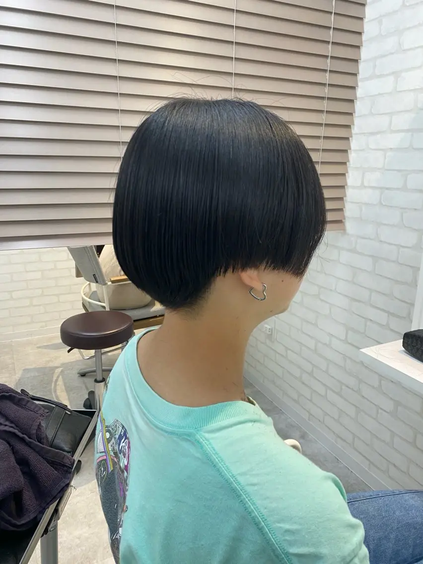 ショート ショートヘア カット トリートメント THETAふじみ野 野宮のヘアスタイル