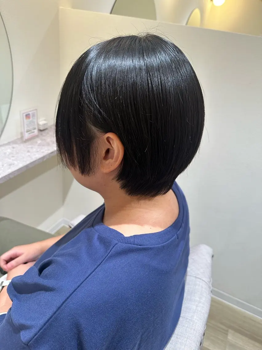 ショート 西安 優香のヘアスタイル